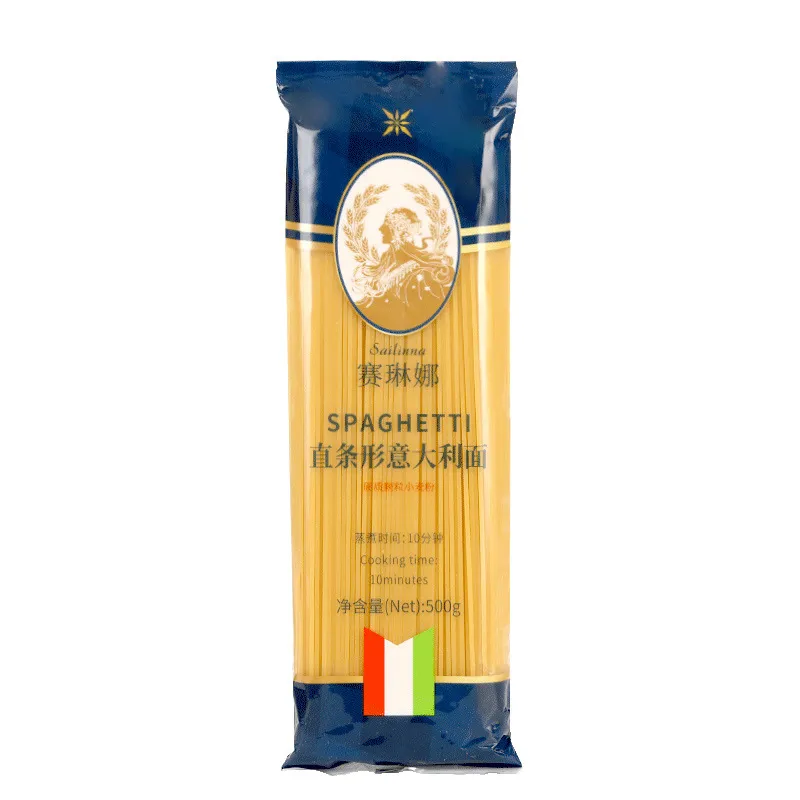 Spaghetti Pasta 500g – Quick-Cook Italian Pasta with Meat Sauce, Instant Noodles for Home Cooking